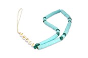 Mobil - Andet Tilbehør - GUESS pendant GUSTPEARP Phone Strap blue/blue Heishi Beads - 3666339048327