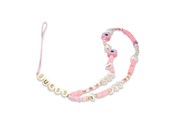 Mobil - Andet Tilbehør - GUESS pendant GUSTSHPP Phone Strap pink/pink Beads Shell - 3666339048297