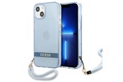 Mobil - Covers & Cases - GUESS GUHCP13MHTSGSB iPhone 13 6.1 "blue / blue hardcase Translucent Stap - 3666339040680