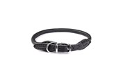 Hunde - Timely PARIS Halsbånd Sort 6 mm. / 25 cm. - 5907784873910
