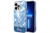 Mobil - Covers & Cases - GUESS GUHCP14LHGPLHB iPhone 14 Pro 6.1" blue/blue hardcase Porcelain Collection - 3666339064341