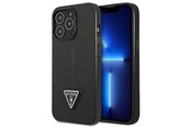Mobil - Covers & Cases - GUESS GUHCP14LPSATLK iPhone 14 Pro 6.1" black/black hardcase SaffianoTriangle Logo - 3666339065386