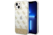 Mobil - Covers & Cases - GUESS GUHCP14MHG4MHG iPhone 14 Plus 6.7 "gold / gold hardcase 4G Pattern Script - 3666339090517