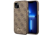 Mobil - Covers & Cases - GUESS GUHCP14MHG4SHW iPhone 14 Plus 6.7 "brown / brown hard case 4G Vintage Gold Logo - 3666339065256