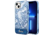 Mobil - Covers & Cases - GUESS GUHCP14MHGPLHB iPhone 14 Plus 6.7" blue/blue hardcase Porcelain Collection - 3666339064334
