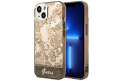 Mobil - Covers & Cases - GUESS GUHCP14MHGPLHC iPhone 14 Plus 6.7" ocher hardcase Porcelain Collection - 3666339090678