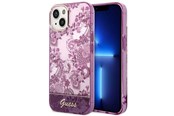 Mobil - Covers & Cases - GUESS GUHCP14MHGPLHF iPhone 14 Plus 6.7" fuchsia/fuschia hardcase Porcelain Collection - 3666339064372
