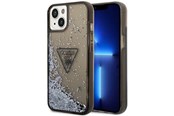 Mobil - Covers & Cases - GUESS GUHCP14MLFCTPK iPhone 14 Plus 6.7" black/black hardcase Liquid Glitter Palm Collection - 3666339064655