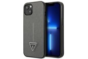 Mobil - Covers & Cases - GUESS GUHCP14MPSATLG iPhone 14 Plus 6.7 "silver / silver hardcase SaffianoTriangle Logo - 3666339065454