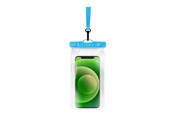 Mobil - Andet Tilbehør - FIXED Float Waterproof Bag for Smartphones up to 6.8" - Blue - FIXFLT-BL