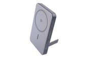 Powerbank - Deltaco power bank - with stand wireless Qi2 magnet - Li-pol - USB-C - 22.5 watt - 5 Ah - PB-Q1008