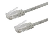 Netværkskabel - Deltaco patch cable - 50 cm - grey - Grå - TP-605-SLIM
