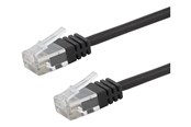 Netværkskabel - Deltaco patch cable - 1.5 m - black - Sort - TP-6105S-SLIM
