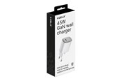 Mobil - Adaptere & Opladere - CELLY [UPTC COLLECTION] UPTC1USBC45WWH power adapter - GaN - USB-C - 45 watt - UPTC1USBC45WWH