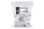 Netværkskabel - Gembird Cablexpert network connector - Transparent - LC-8P8C-002/50