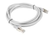 Netværkskabel - Lanberg patch cable - 25 cm - grey RAL 7035 - Grå - PCF5-10CC-0025-S