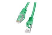 Netværkskabel - Lanberg patch cable - 25 cm - green RAL 6024 - Grøn - PCF6-10CC-0025-G