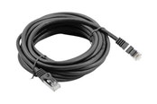 Netværkskabel - Lanberg patch cable - 15 m - black RAL 9004 - Sort - PCF6-10CC-1500-BK