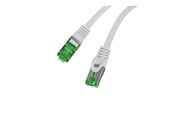 Netværkskabel - Lanberg PCF7-10CU - patch cable - 25 cm - grey - Grå - PCF7-10CU-0025-S