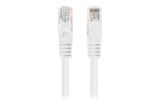 Netværkskabel - Lanberg patch cable - 25 cm - white - Hvid - PCU5-20CC-0025-W