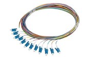 Netværkskabel - Lanberg pigtail - 2 m - multicolour - Sort - FP-LCUP-SS21-1202-MC