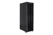 Rack skabe - Lanberg FF01 series - rack - 600 x 1200 flat pack with glass door LCD - 42U - FF01-6242-12BL