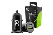 Mobil - Adaptere & Opladere - Green Cell PowerRide Nano38 car power adapter - USB USB-C - 38 watt - CADM-GC-38AC