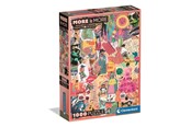 Puslespil - Clementoni Puzzle More Is More - Fashion&Design 1000 pieces 2D Puslespil - 37071