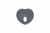 Baby Udstyr - Fresh Kid Baby Headrest Cushion Heart grey - 3113