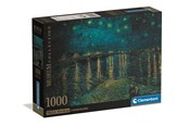 Puslespil - Clementoni Puzzle Museum - S. Night Over The Rhone 1000 pieces 2D Puslespil - 37095