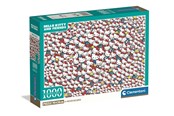 Puslespil - Clementoni Puzzle Impossible Hello Kitty - Compact Box 1000 pieces 2D Puslespil - 37119
