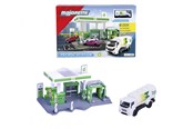 Legetøjsbil - Majorette Tankstation BP + 1 køretøj - 8502006001
