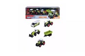 Legetøjsbil - Majorette Claas Farm 5 dele gavepakke - 8503105002