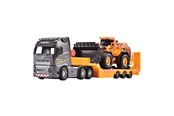 Legetøjsbil - Majorette Volvo FH16 lastbil + hjullæsser - 8503726002