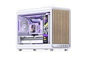 Kabinet - Jonsbo D33 Wood - Kabinet - Minitower - Hvid - D33 WD/White