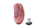 Mus - Keychron G6 HE 8K Frosted Ice - Gaming Mus - Optisk - 5 knapper - Pink - G6-HB5