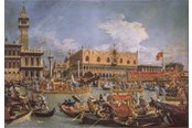 Puslespil - Clementoni Puzzle Museum Canaletto "The return of the bucentaur at the molo.." 1000 pieces 2D Puslespil - 39764