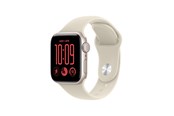 Smartwatch & Sportsur - Apple Watch SE 3 GPS 40mm Starlight Aluminium Case with Sand Sport Band - S/M - MJKR4QN/A