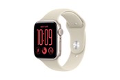 Smartwatch & Sportsur - Apple Watch SE 3 GPS + Cellular 44mm Starlight Aluminium Case with Sand Sport Band - M/L - MJLN4QN/A