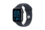 Smartwatch & Sportsur - Apple Watch SE 3 GPS + Cellular 44mm Midnight Aluminium Case with Navy Blue Sport Band - M/L - MJLT4QN/A