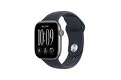 Smartwatch & Sportsur - Apple Watch Series 12 GPS 42mm Space Grey Aluminium Case with Navy Blue Sport Band - M/L - MJE94QN/A