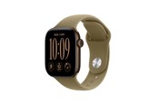 Smartwatch & Sportsur - Apple Watch Series 12 GPS 42mm Dark Bronze Aluminium Case with Olive Sport Band - S/M - MJEF4QN/A