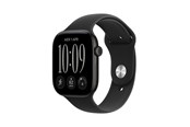 Smartwatch & Sportsur - Apple Watch Series 12 GPS + Cellular 46mm Black Aluminium Case with Black Sport Band - S/M - MJG84QN/A
