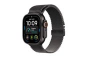 Smartwatch & Sportsur - Apple Watch Ultra 4 GPS + Cellular 49mm Black Titanium Case with Black Titanium Milanese Loop - S - MJAU4DH/A