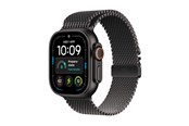 Smartwatch & Sportsur - Apple Watch Ultra 4 GPS + Cellular 49mm Black Titanium Case with Black Titanium Milanese Loop - L - MJAX4DH/A