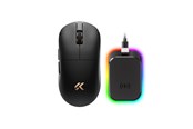 Mus - MCHOSE A7 V3 Ultra+ Lightweight Wireless Black Gold - Gaming Mus - Optisk - 6 knapper - Sort - HW-A7V3-21