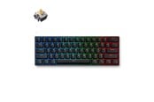 Tastatur - MCHOSE Ace 60 Pro KTEK Magnetic Hall Effect - Gaming Tastatur - Uden Numpad - Amerikansk engelsk - Sort - Ace60-4A