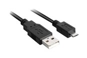 USB kabel - Sharkoon - USB cable - USB to Micro-USB Type B - 3 m - 4044951015504