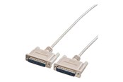 Parallel / Seriel kabel - Roline - serial cable - DB-25 to DB-25 - 6 m - 11.01.3560