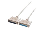 Parallel / Seriel kabel - Roline - serial cable - DB-25 to DB-25 - 3 m - 11.01.3630